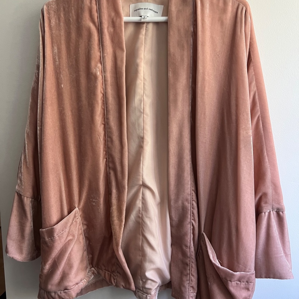 Velvet jacket - Picture 2 of 3